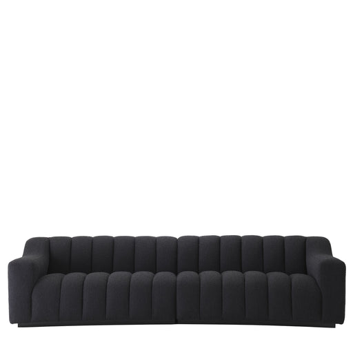 Sofa Eichholtz Kelly L, tkanina boucle black