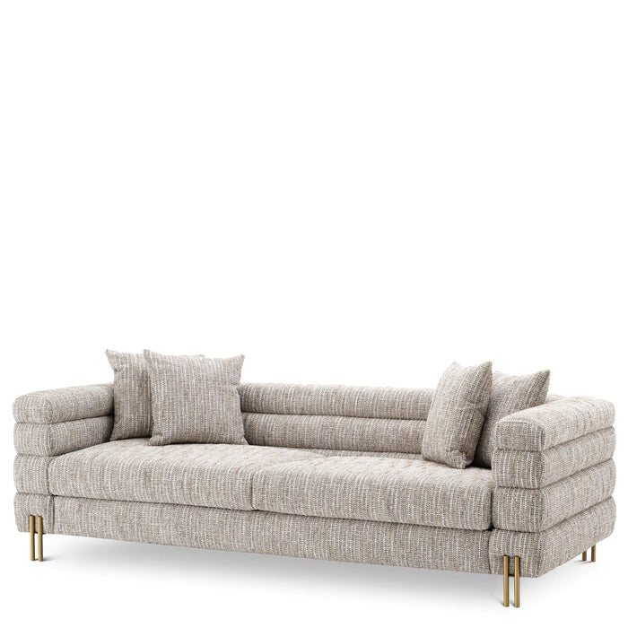 Sofa Eichholtz York, w kolorze Mademoiselle beige