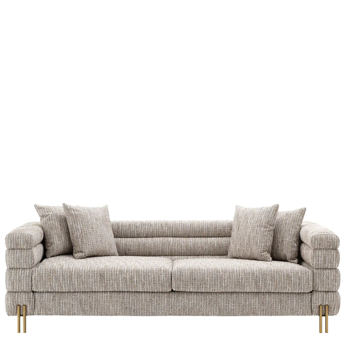 Sofa Eichholtz York, w kolorze Mademoiselle beige