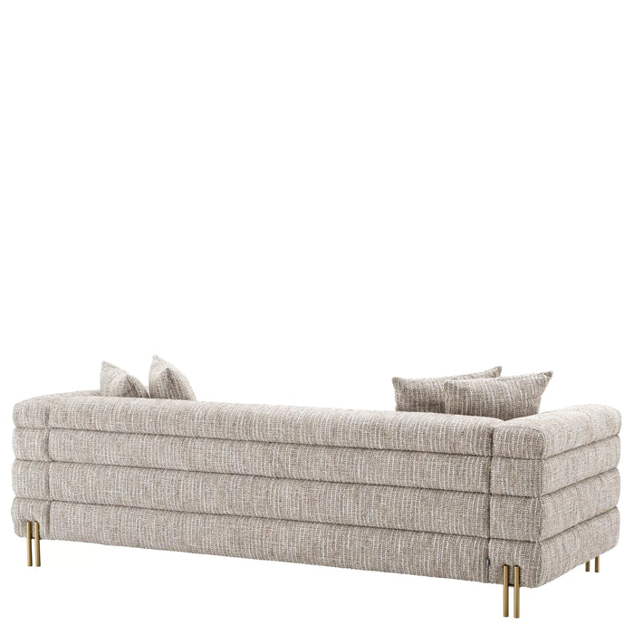 Sofa Eichholtz York, w kolorze Mademoiselle beige