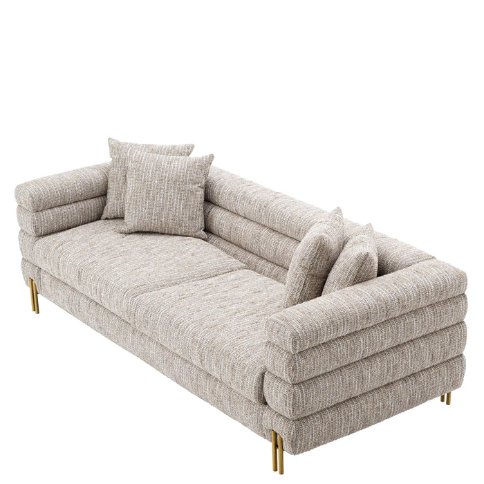 Sofa Eichholtz York, w kolorze Mademoiselle beige