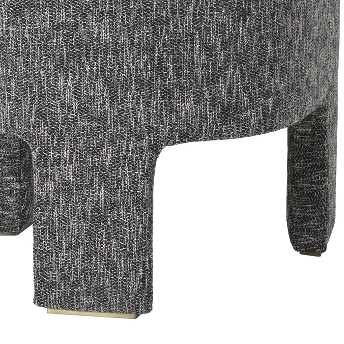 Krzesło Eichholtz Pebbles, w tkaninie Cambon black