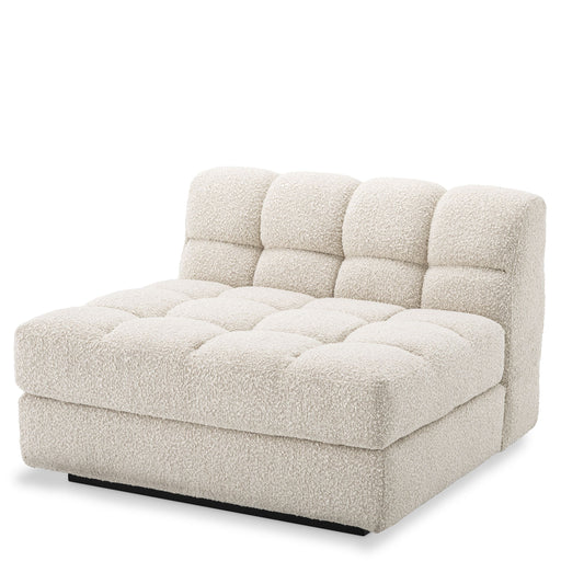 Segmentowa sofa Eichholtz Dean middle, w tkaninie Bouclé cream