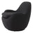 Fotel obrotowy Eichholtz Cupido tkanina Bouclé black