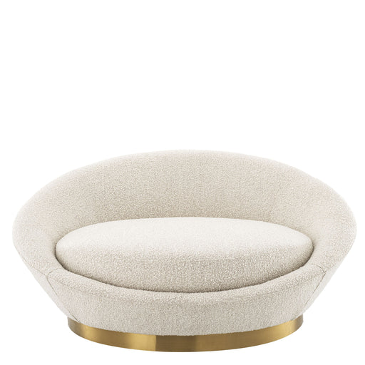 Sofa Eichholtz Duardo w tkaninie Bouclé cream