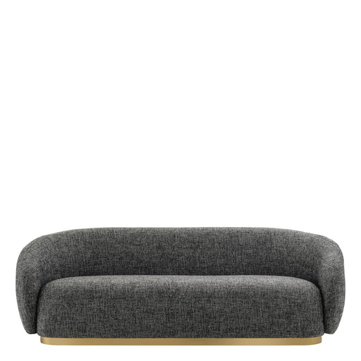 Sofa Eichholtz Brice w tkaninie Rocat black