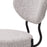 Krzesło do jadalni Eichholtz Vicq zestaw 2 sztuk, w tkaninie Bouclé grey