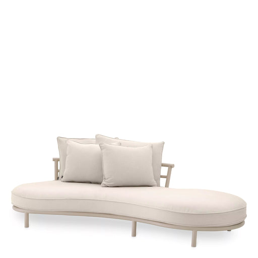 Sofa lewa Eichholtz Laguno w tkaninie Lewis off-white/grey