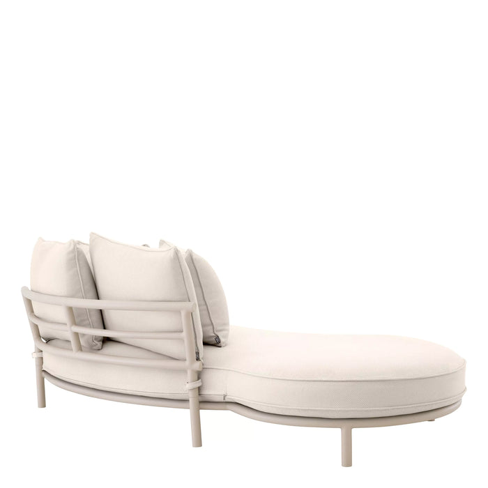 Sofa lewa Eichholtz Laguno w tkaninie Lewis off-white/grey