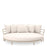 Sofa okrągła Eichholtz Laguno w tkaninie Lewis off-white/grey
