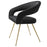 Krzesło do jadalni Eichholtz Bravo w tkaninie Roche black velvet