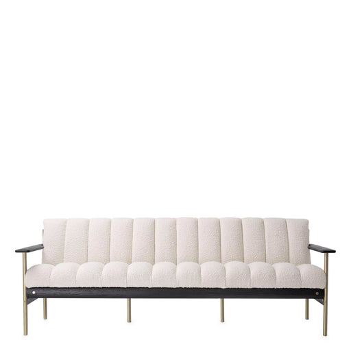Sofa Eichholtz Elan w tkaninie Bouclé cream