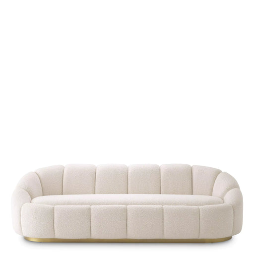 Sofa Eichholtz Inger w tkaninie Bouclé cream