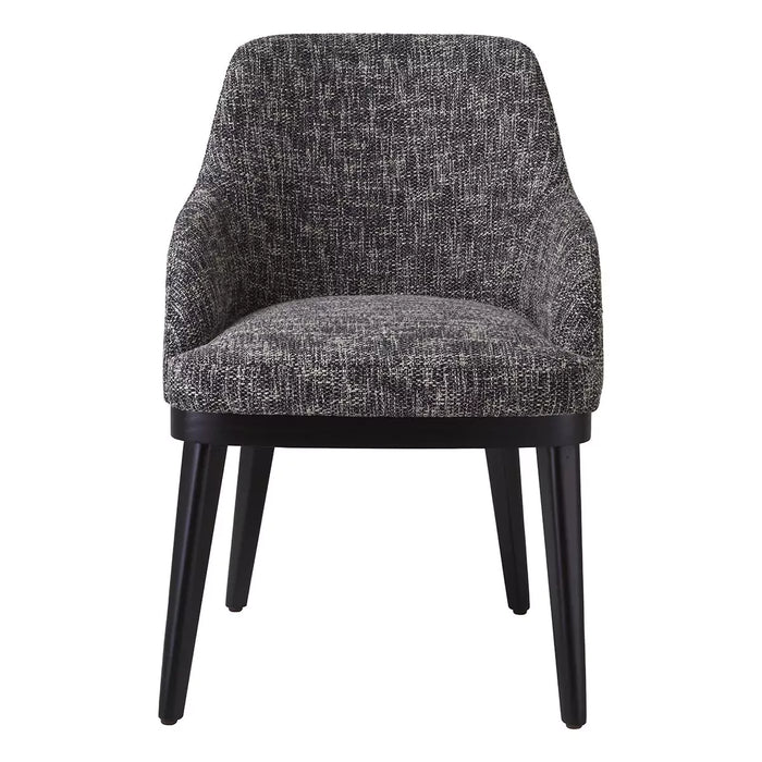 Krzesło do jadalni Eichholtz Costa w tkaninie Cambon black