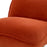 Fotel obrotowy Eichholtz Relax w tkaninie Savona orange velvet