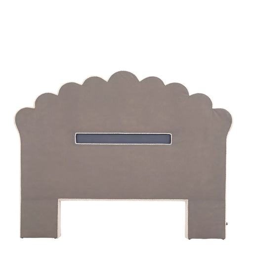 Zagłówek Eichholtz Trapezium w tkaninie Bouclé cream