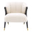 Krzesło Eichholtz Pavone w tkaninie Bouclé cream