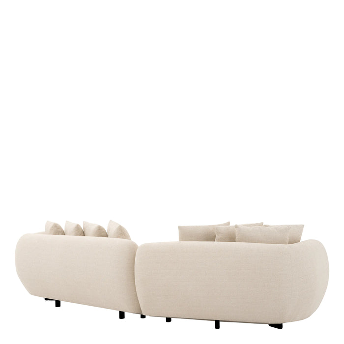 Sofa Eichholtz Sidney w tkaninie Nuoro beige