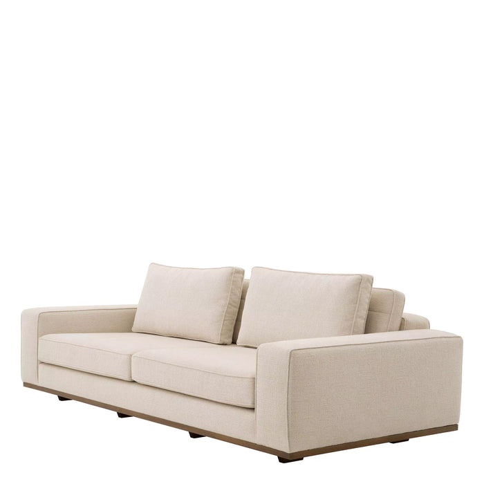 Sofa Eichholtz Aurora S w tkaninie Nuoro beige