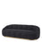 Sofa Eichholtz Inger w tkaninie Bouclé black