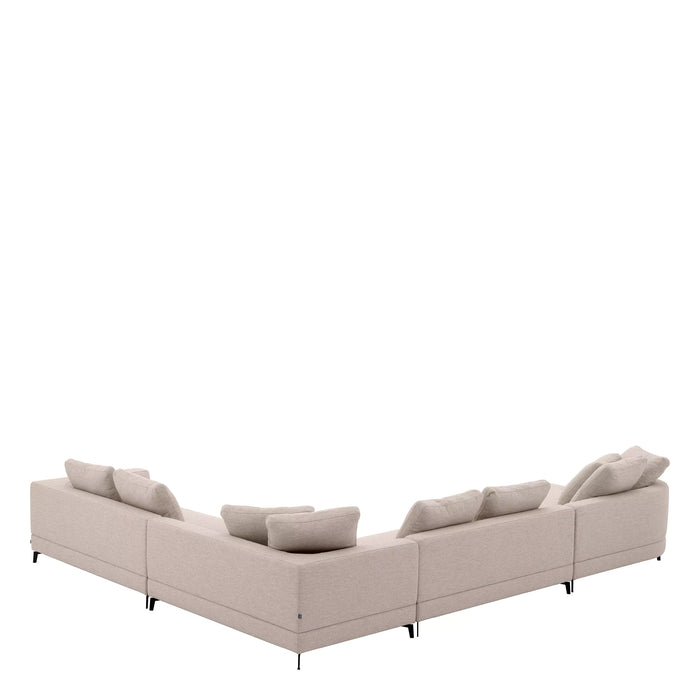 Sofa Eichholtz Moderno L w tkaninie Aveiro sand