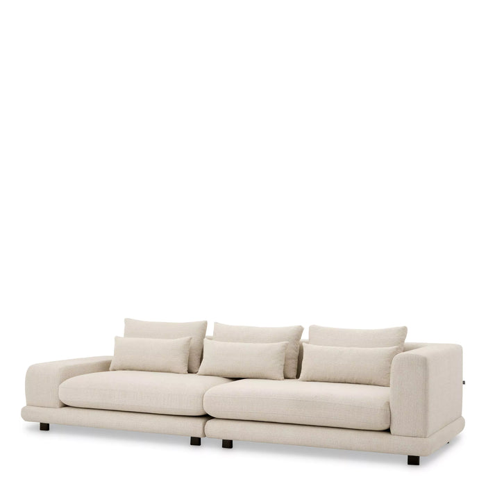 Sofa Eichholtz Di Angelo w tkaninie Nuoro beige