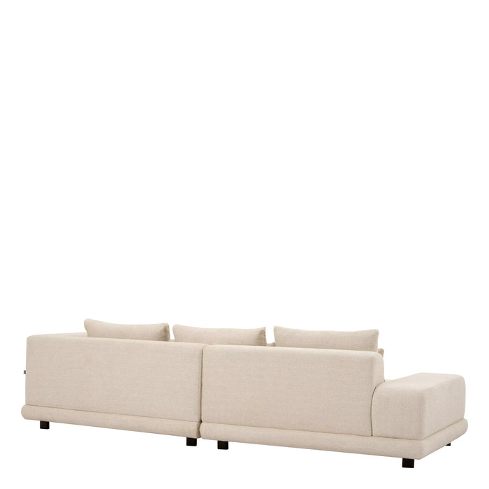 Sofa Eichholtz Di Angelo w tkaninie Nuoro beige