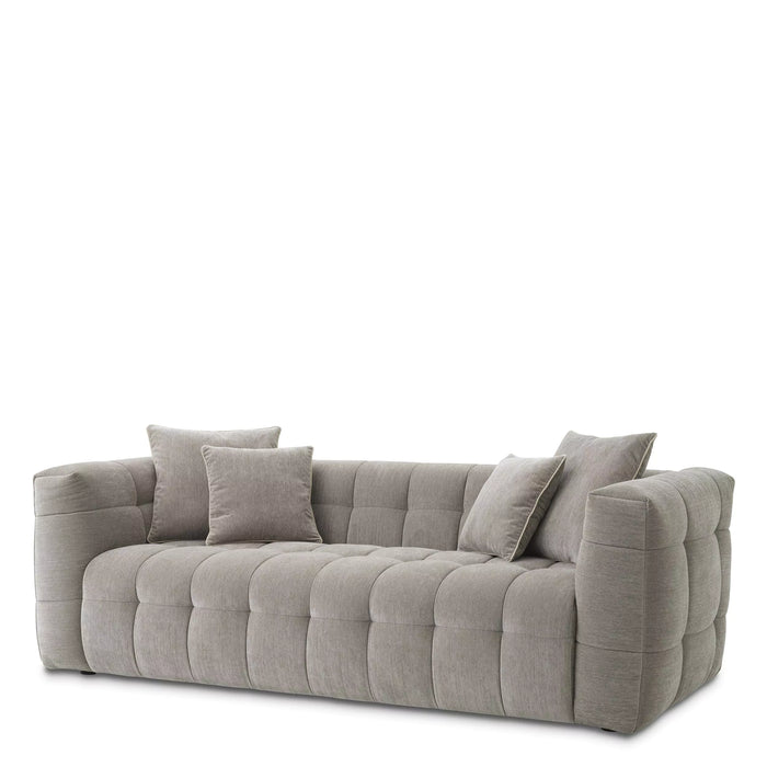 Sofa Eichholtz Breva w tkaninie Pavilion grey