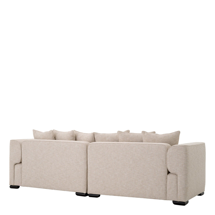 Sofa Eichholtz Xylon w tkaninie Attesso beige