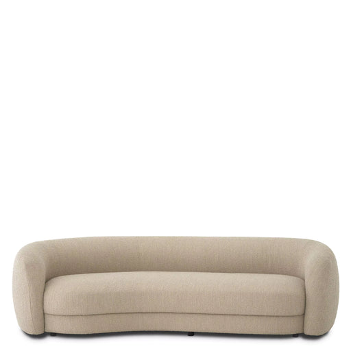Sofa Eichholtz Blaine w tkaninie Bouclé sand