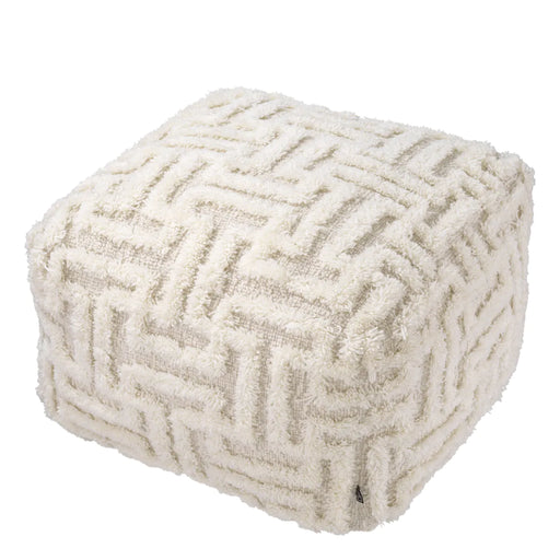 Pufa Eichholtz Amphion w kolorze Ivory