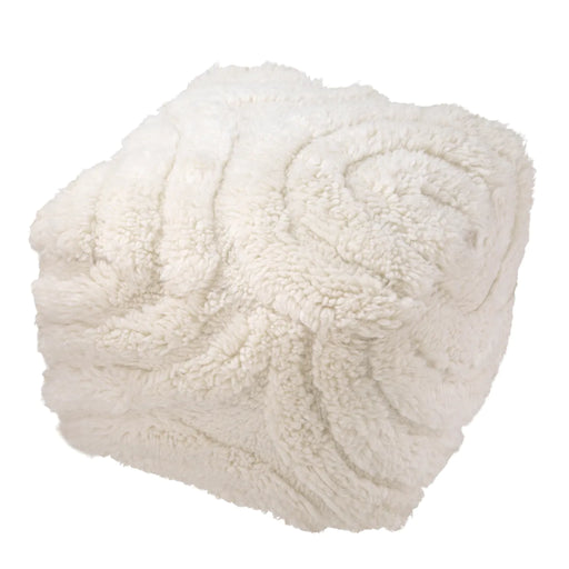 Pufa Eichholtz Andres w kolorze Ivory