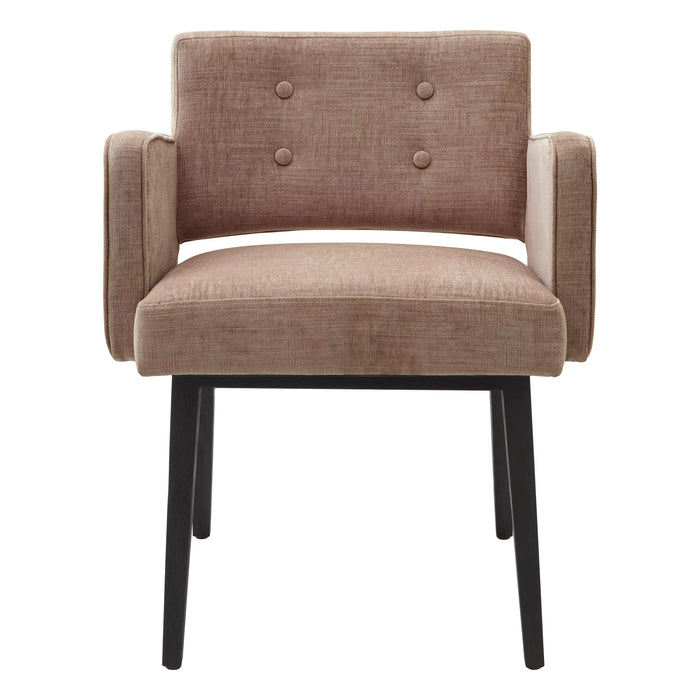 Krzesło do jadalni Eichholtz Locarno w tkaninie Sisley pink
