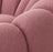 Fotel obrotowy Eichholtz Mello w tkaninie Bouclé rose