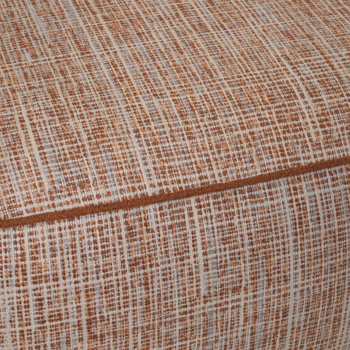 Fotel prawy Eichholtz San Marino w tkaninie Cream fabric , Vintage orange fabric