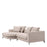 Sofa lewa Eichholtz Moderno S w tkaninie Aveiro sand