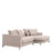 Sofa prawa Eichholtz Moderno S w tkaninie Aveiro sand