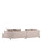 Sofa prawa Eichholtz Moderno S w tkaninie Aveiro sand