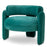 Fotel Eichholtz Chaplin w tkaninie Savona turquoise velvet