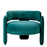 Fotel Eichholtz Chaplin w tkaninie Savona turquoise velvet