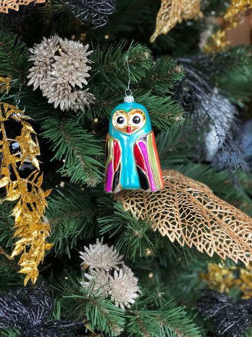 Sowa na choinkę